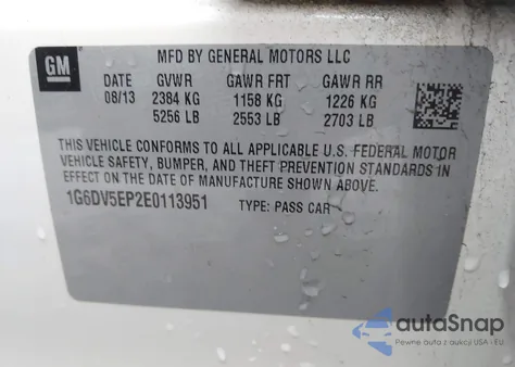 2014 Cadillac Cts-V from USA, damaged, VIN 1G6DV5EP2E0113951